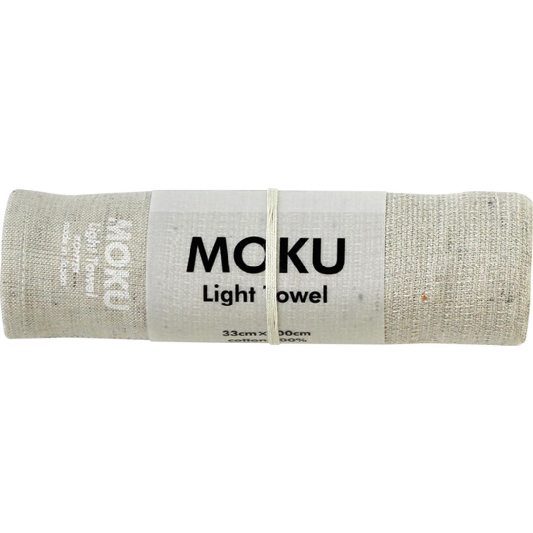 moku タオル モク mサイズ 通販 フェイスタオル スポーツタオル 手ぬぐい 手拭い 33 x 100 cm おしゃれ 銭湯 温泉 ジム サウナ 綿 コットン 吸水 速乾 超速乾 薄い 薄手 軽い 軽量 バス用品 日本製 今治 kontex コンテックス Light Towel ライトタオル アーモンド ・