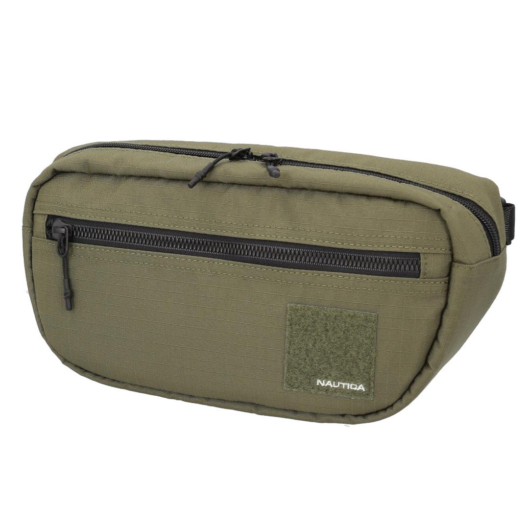 NAUTICA ノーティカ バッグ 通販 ボディバッグ ボディバック ボディーバッグ ショルダーバッグ ウエストバッグ ウエストポーチ 斜めがけバッグ ヒップバッグ 斜めがけ カバン メンズ レディース 370-7100 小さめ シンプル カジュアル おしゃれ KHAKI ・