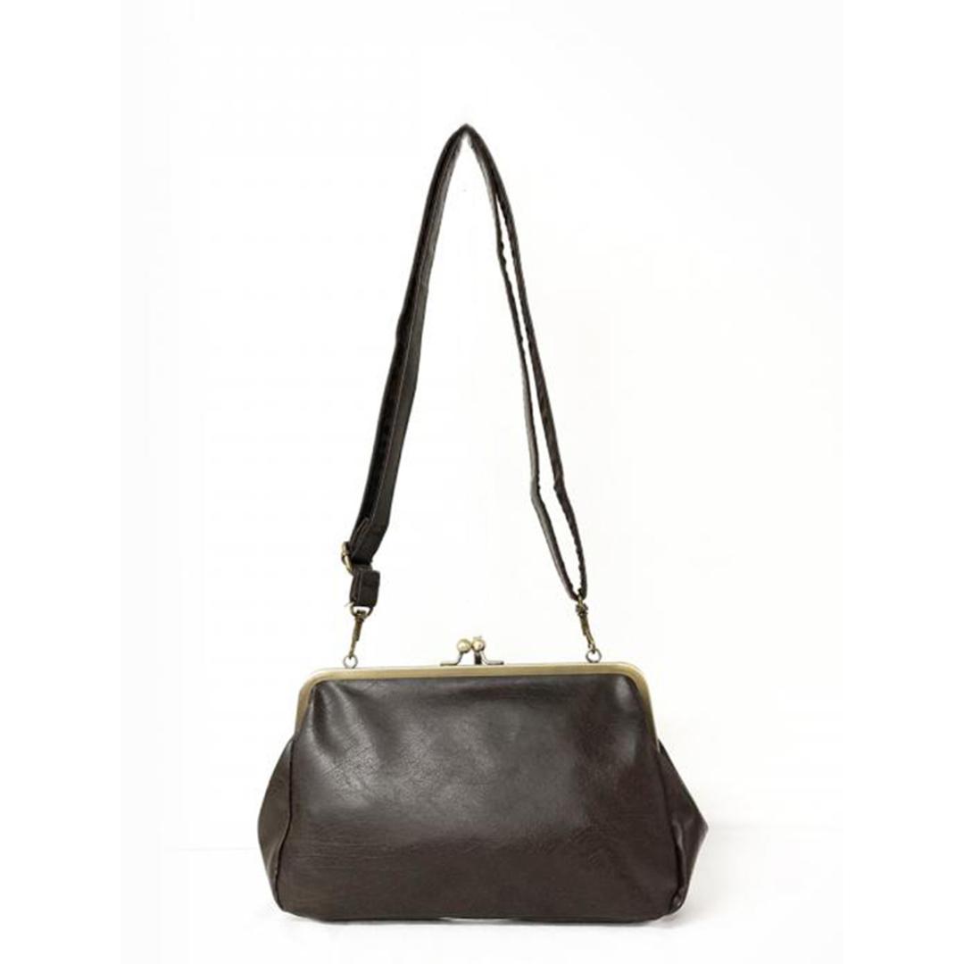 lafiel ラフィール ショルダーバッグ 通販 ショルダーバック がま口バッグ 斜めがけバッグ 3146600 ななめがけバッグ 斜め掛けバッグ クラッチバッグ レディース 肩掛けバッグ 肩掛けバック かわいい おしゃれ 可愛い カジュアル フェミニン ブラック ・