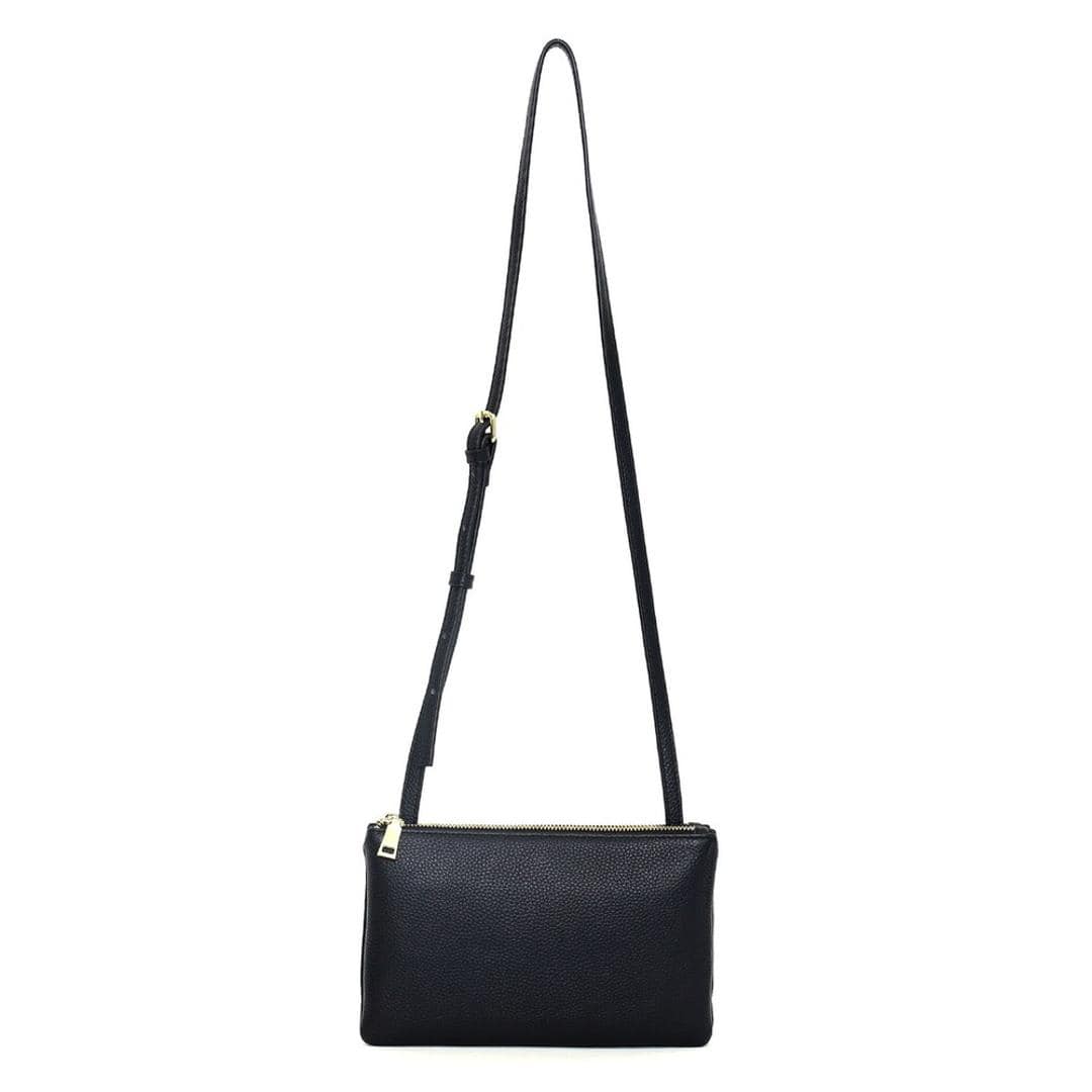 ショルダーバッグ レディース 小さめ 通販 レザーバッグ 斜め掛けバッグ 肩掛けバッグ 牛革 ミニショルダー 軽量 軽い バッグ 鞄 かばん 斜め掛け 肩掛け 女性 大人 通勤 通学 おしゃれ かわいい シンプル Nananoel ナナノエル ギフト ブラック ・