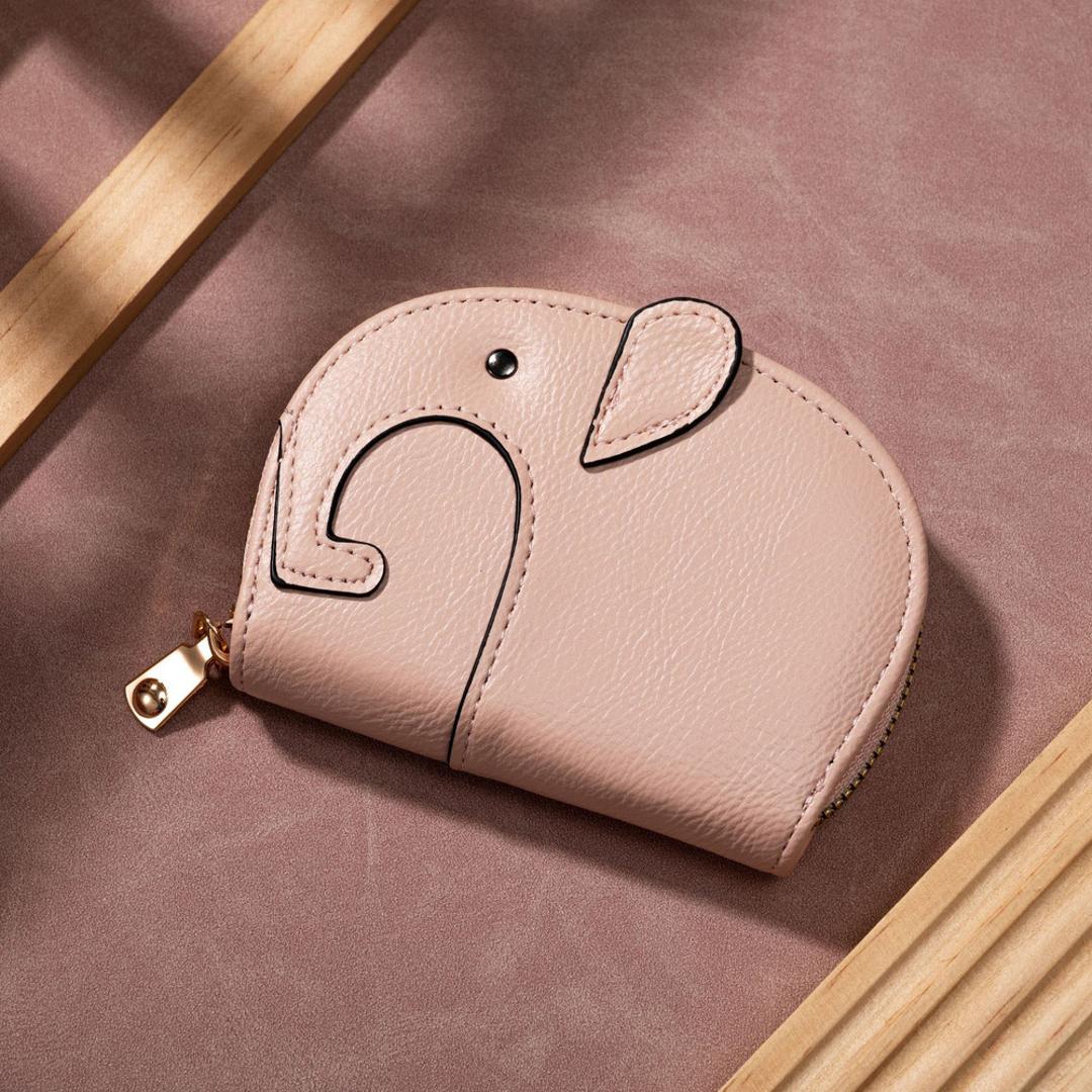 ミニ 財布 レディース ゾウ型 通販 ミニ財布 コインケース お財布 ミニウォレット 小銭入れ ウォレット おさいふ オサイフ コンパクト 小さい 小さめ かわいい 可愛い ブランド ぞう 象 ゾウ 動物 アニマル プレゼント ギフト 贈り物 ピンク ・