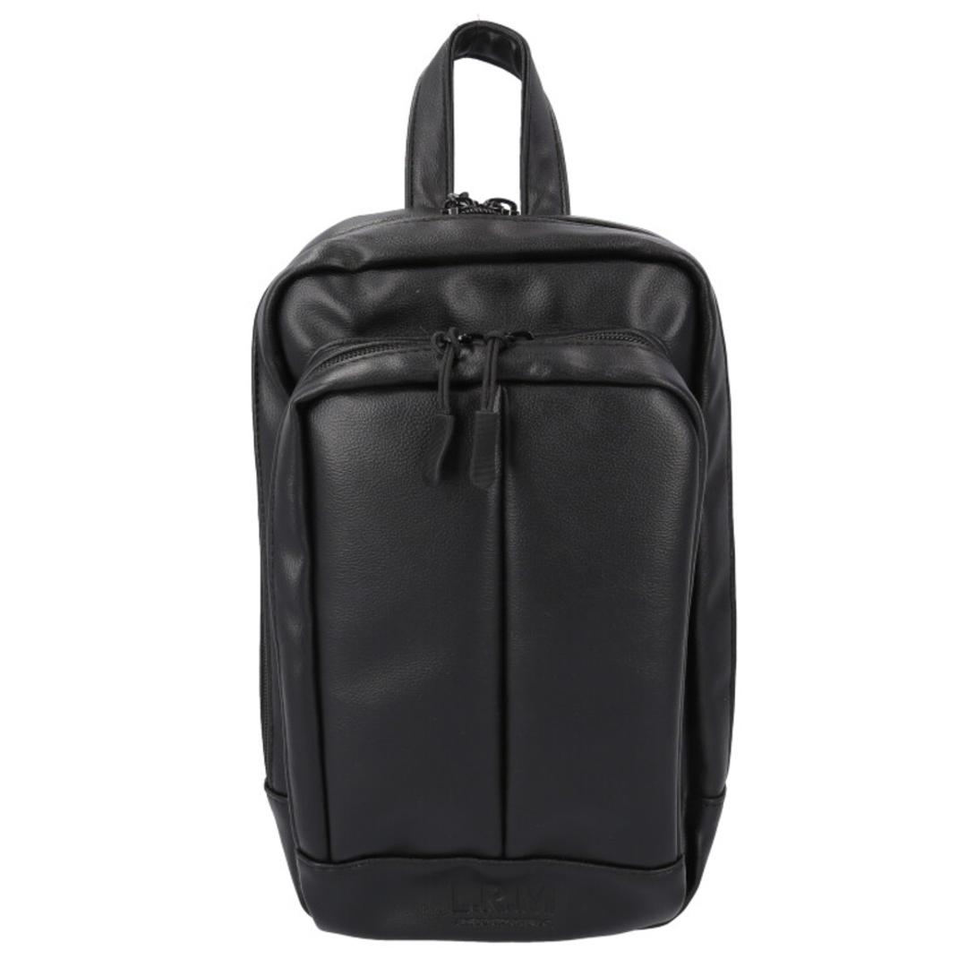 L.R.M バッグ NC-1072-1 通販 ボディバッグ ボディーバッグ 斜めがけバッグ ボディバック ボディーバック ワンショルダーバッグ メンズ かっこいい レディース 小さめ 大容量 おしゃれ 通勤 通学 旅行 アウトドア サブバッグ メンズバッグ ブラック ・