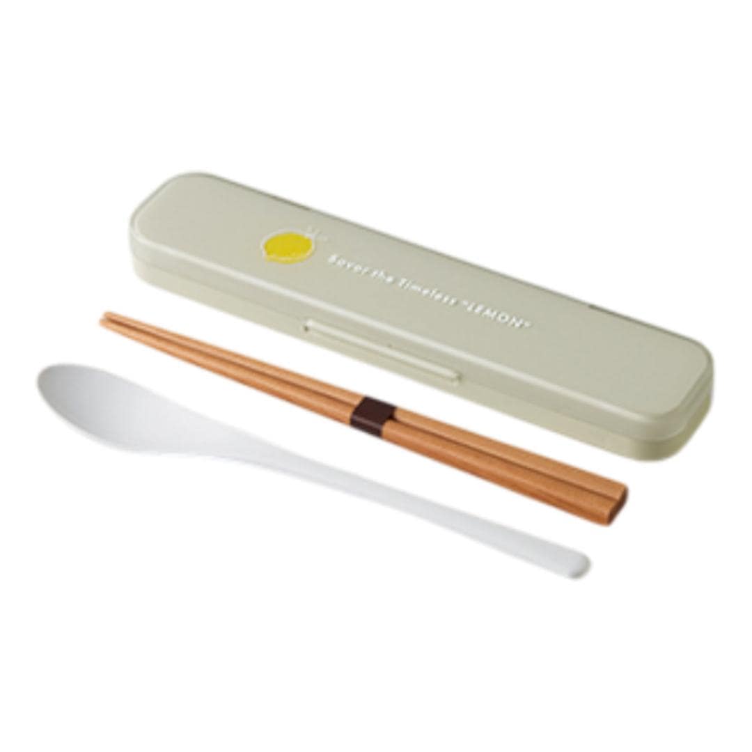 カトラリーセット お弁当 通販 携帯カトラリー 携帯用カトラリー コンビセット 箸 スプーン セット はしスプーンセット 持ち運び 携帯箸 お弁当用 大人 女性 女の子 学生 お弁当グッズ お弁当用品 かわいい 可愛い おしゃれ オシャレ ランチタイム レモン ・