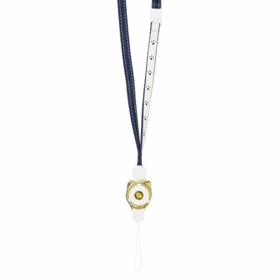 ネックストラップ 脱着式 スマホ 通販 スマホストラップ スマホネックストラップ リングストラップ スマホリング ホールドリング 2WAY 社員証 パスケース おしゃれ オシャレ シンプル 落下防止 NKS-MIN スマートフォンアクセサリー 携帯電話 ネイビー ・