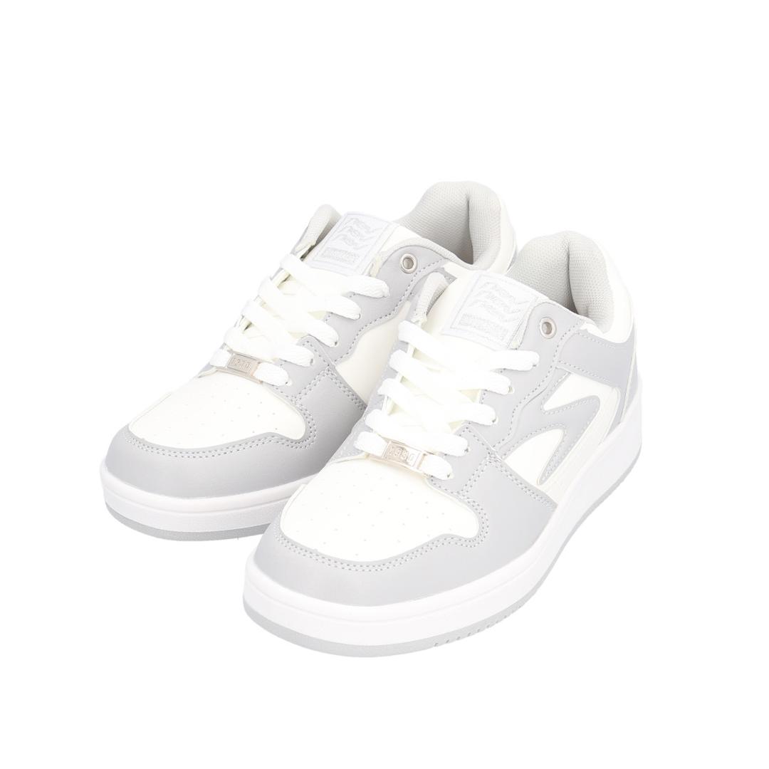 ネブサーフ スニーカー NEV SURF 85 通販 ローカットスニーカー コートスニーカー メンズ レディース 通学 通勤 おしゃれ シンプル カジュアル 高校生 中学生 大学生 大人 社会人 男子 女子 履きやすい 歩きやすい サーフブランド 靴 シューズ WHITE/GRAY 23cm