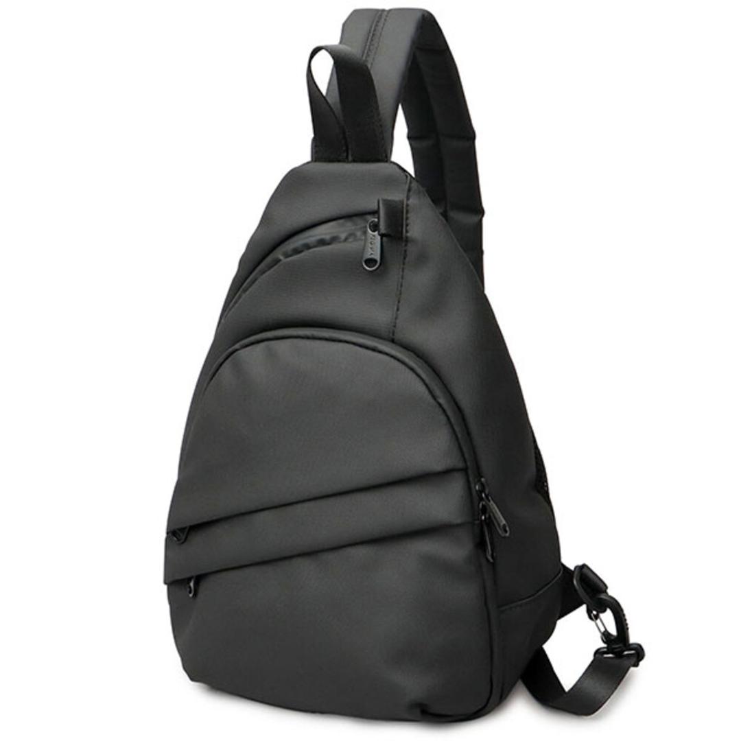 regista レジスタ スリングバッグ 691 通販 スリングバック ワンショルダー ショルダーバッグ ショルダーバック ショルダー 斜めがけ ななめ掛け 肩掛け 鞄 かばん ファスナー ターポリン シンプル 無地 メンズ レディース 男女兼用 ブラック ・