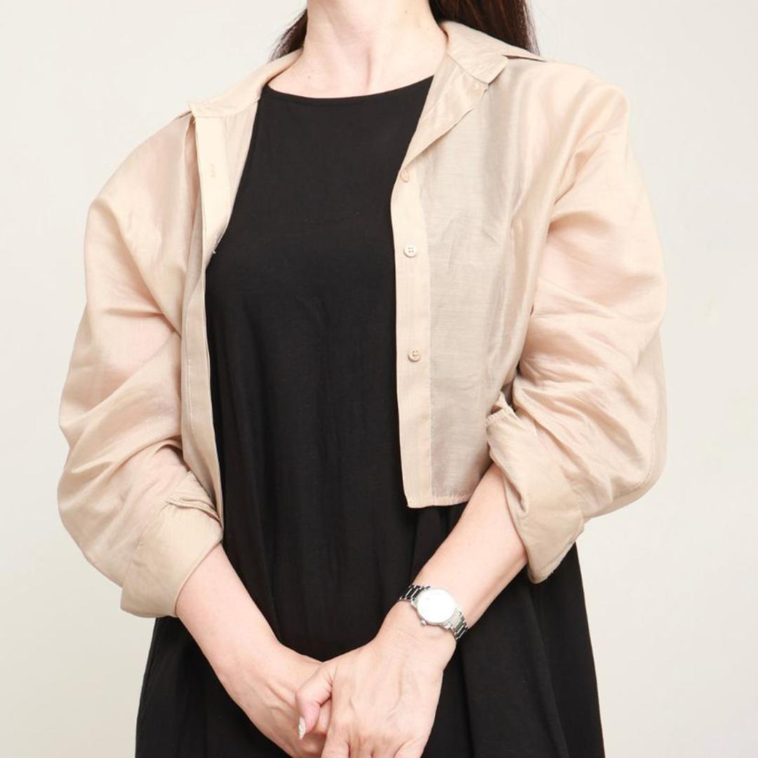 シースルー シャツ レディース 通販 シースルーシャツ トップス シアーシャツ 羽織り 羽織 上着 カジュアル 短め ドルマンスリーブ ゆったり 無地 シアー 春 夏 透け感 きれいめ シンプル 冷え対策 大人 冷房対策 おしゃれ オシャレ brown ・