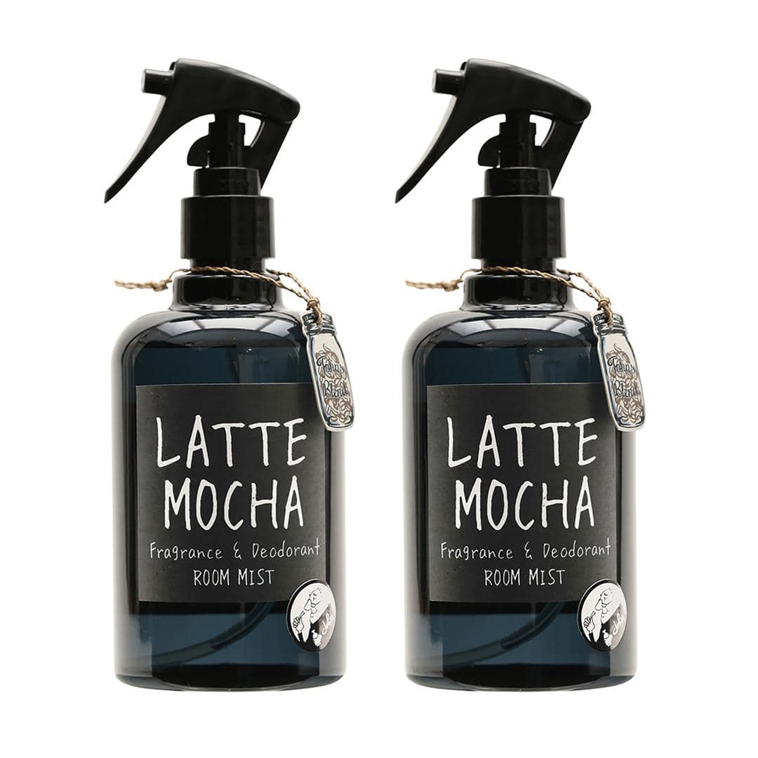 芳香剤 部屋用 2個セット 通販 消臭スプレー 部屋 ホワイトムスク インテリア ルームミスト おしゃれ 香水 香り フレグランス デオドラントミスト フレグランスミスト アップルペアー ラテモカ ラベンダー レッドワイン ムスクジャスミン F&D フレグランス&デオドランント ラテモカ ・
