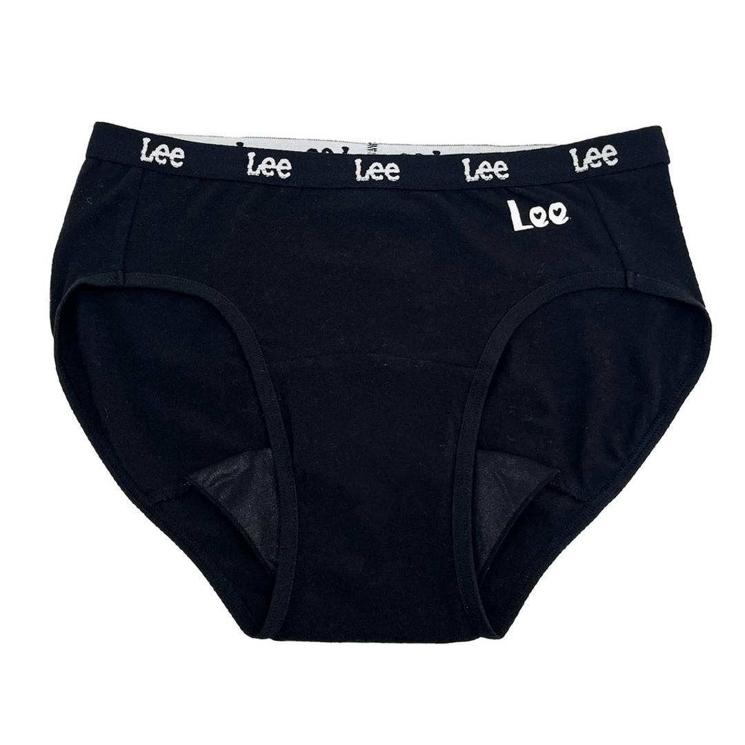 サニタリーショーツ ジュニア 通販 Lee 生理用ショーツ 下着 パンツ ショーツ インナーショーツ 女の子 女子 ブランド リー インナーウェア 中学生 高校生 小学生 かわいい おしゃれ 可愛い ロゴ オシャレ カジュアル 衛生用品 肌着 レディースアパレル ブラック(049) 140サイズ