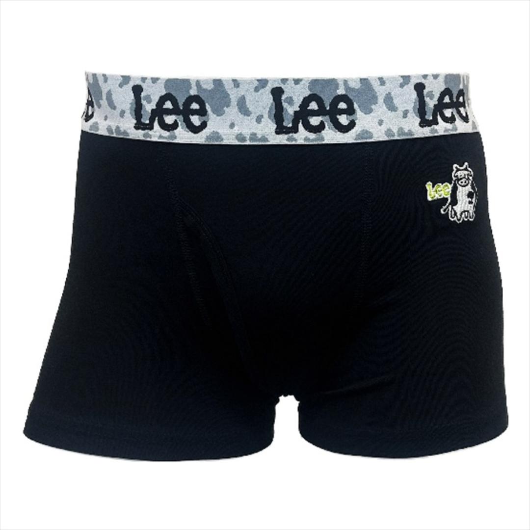 ボクサーブリーフ キッズ Lee 33268 通販 ボクサーパンツ ボクサーショーツ 前開き 前あき ブランド リー 小学生 中学生 男子 男の子 ボーイズ おしゃれ ストレッチ 下着 アンダーウェア インナーウエア 子供服 子ども服 キッズファッション ブラック(049) 140cm