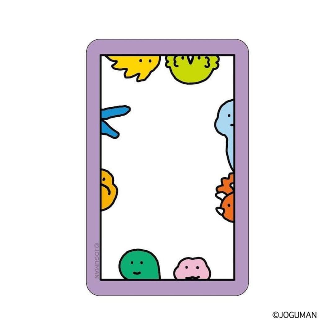 JOGUMAN グッズ 通販 ジョグマン クリアカード まじかる百貨店クリアカード 4947864071875 JOGUMAN01 スマホ裏 スマートフォン 透明 カード かわいい オシャレ 可愛い おしゃれ カワイイ キャラクターグッズ レンチキュラー ホビー JOGUMAN1 ・