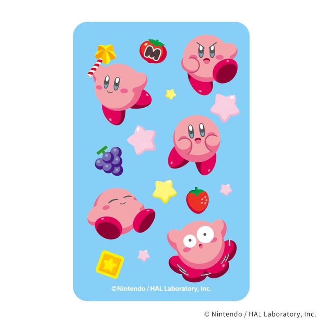 星のカービィ グッズ 通販 Kirby カービー ステッカー まじかる百貨店ステッカー 4947864047009 星のカービィ01 スマホステッカー シール ステッカーシール かわいい カワイイ 可愛い キャラクター 推しグッズ レンチキュラー 文房具 星のカービィ ・