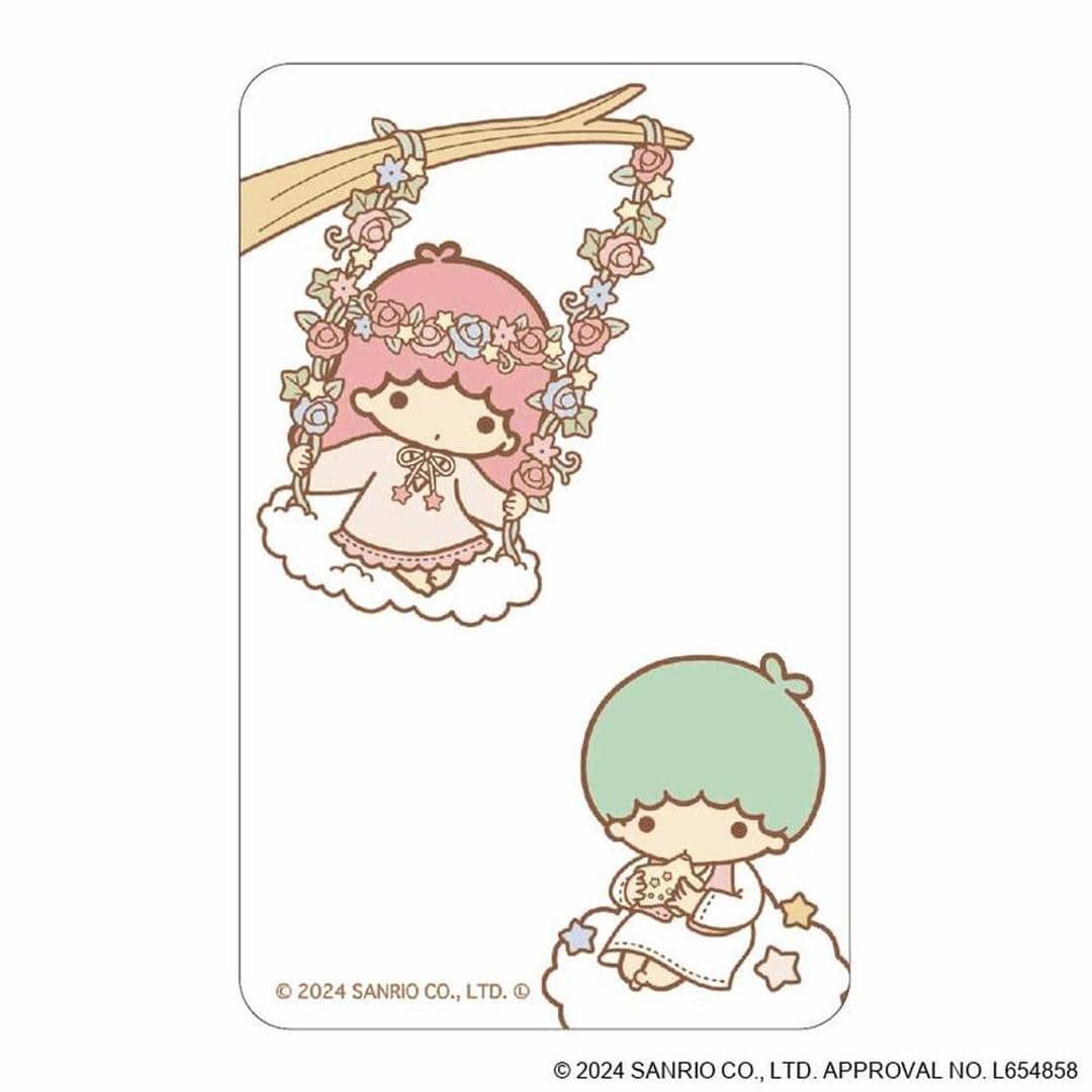サンリオ キキララ グッズ 通販 リトルツインスターズ クリアカード まじかる百貨店クリアカード 4947864052669 リトルツインスターズ02 かわいい 可愛い カワイイ 透明 推しグッズ キャラクター 推し活 レンチキュラー スマホ裏 ホビー リトルツインスターズ ・
