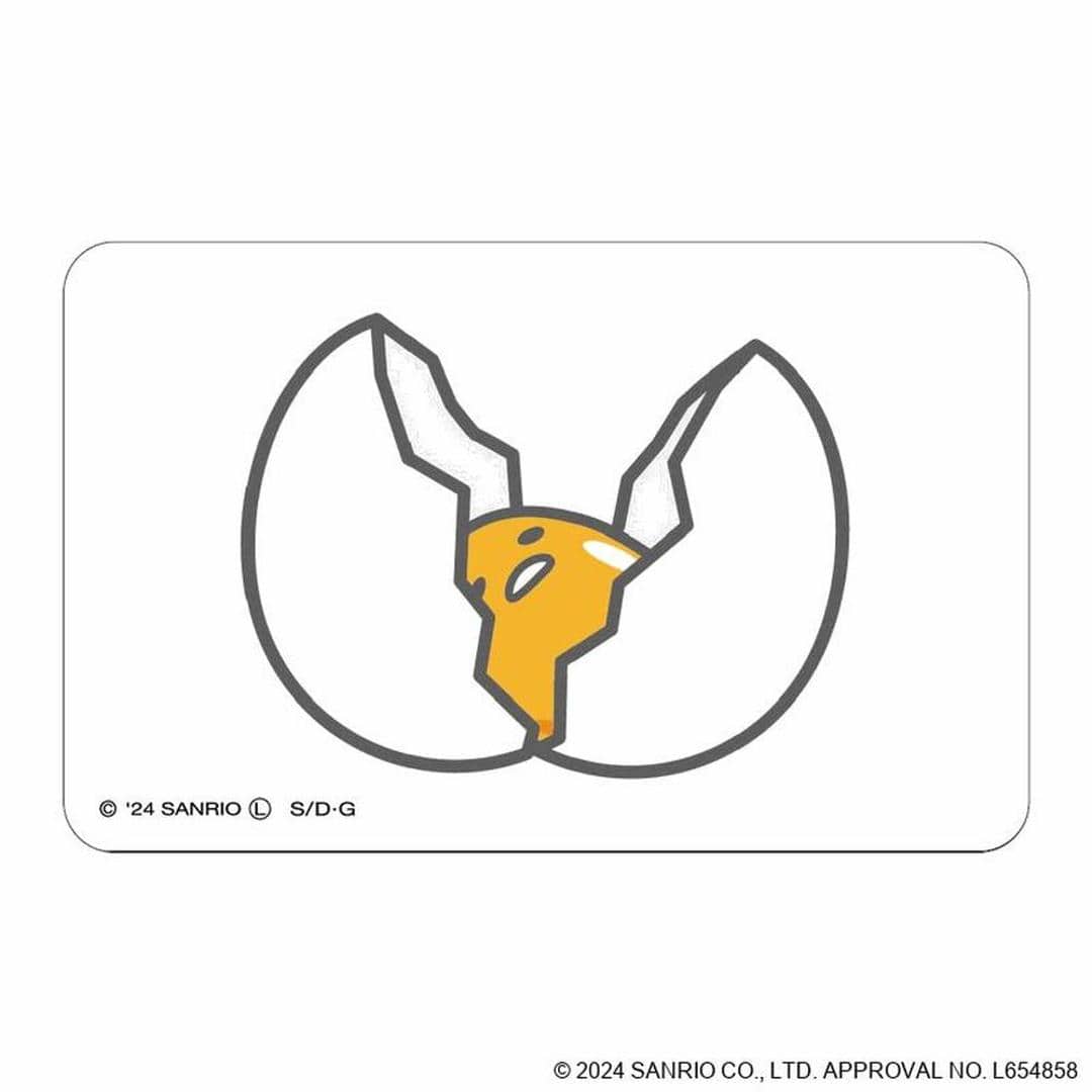 サンリオ ぐでたま グッズ 通販 GUDETAMA クリアカード まじかる百貨店クリアカード 4947864052690 ぐでたま01 かわいい 可愛い カワイイ 透明 推しグッズ キャラクター 推し活 レンチキュラー スマホ スマートフォン ホビー ぐでたま ・