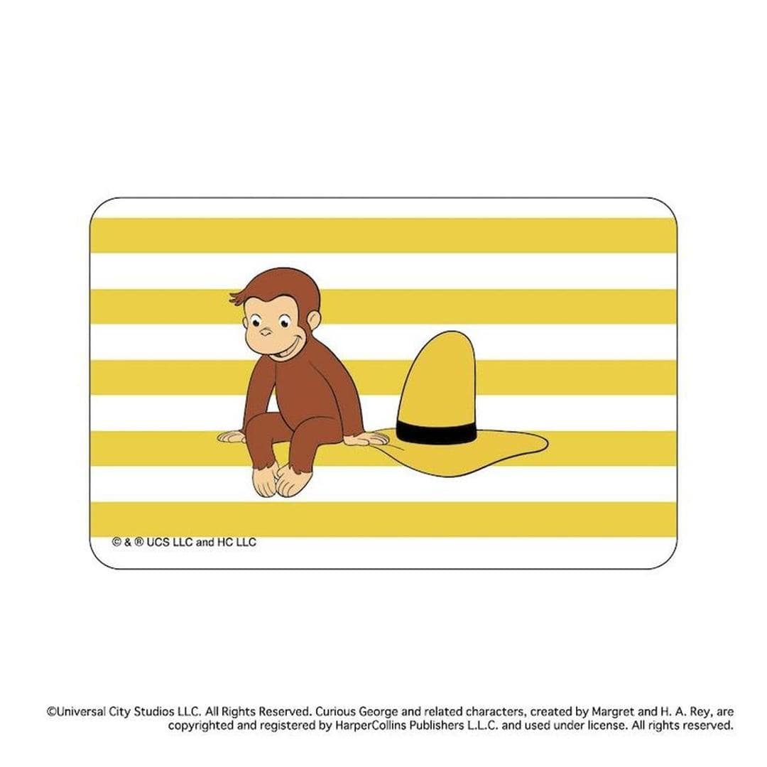 おさるのジョージ グッズ 通販 Curious George ステッカー まじかる百貨店ステッカー 4947864052737 おさるのジョージ01 シール ステッカーシール スマホ裏 絵本キャラクター かわいい 可愛い カワイイ おしゃれ レンチキュラー 文具 おさるのジョージ ・