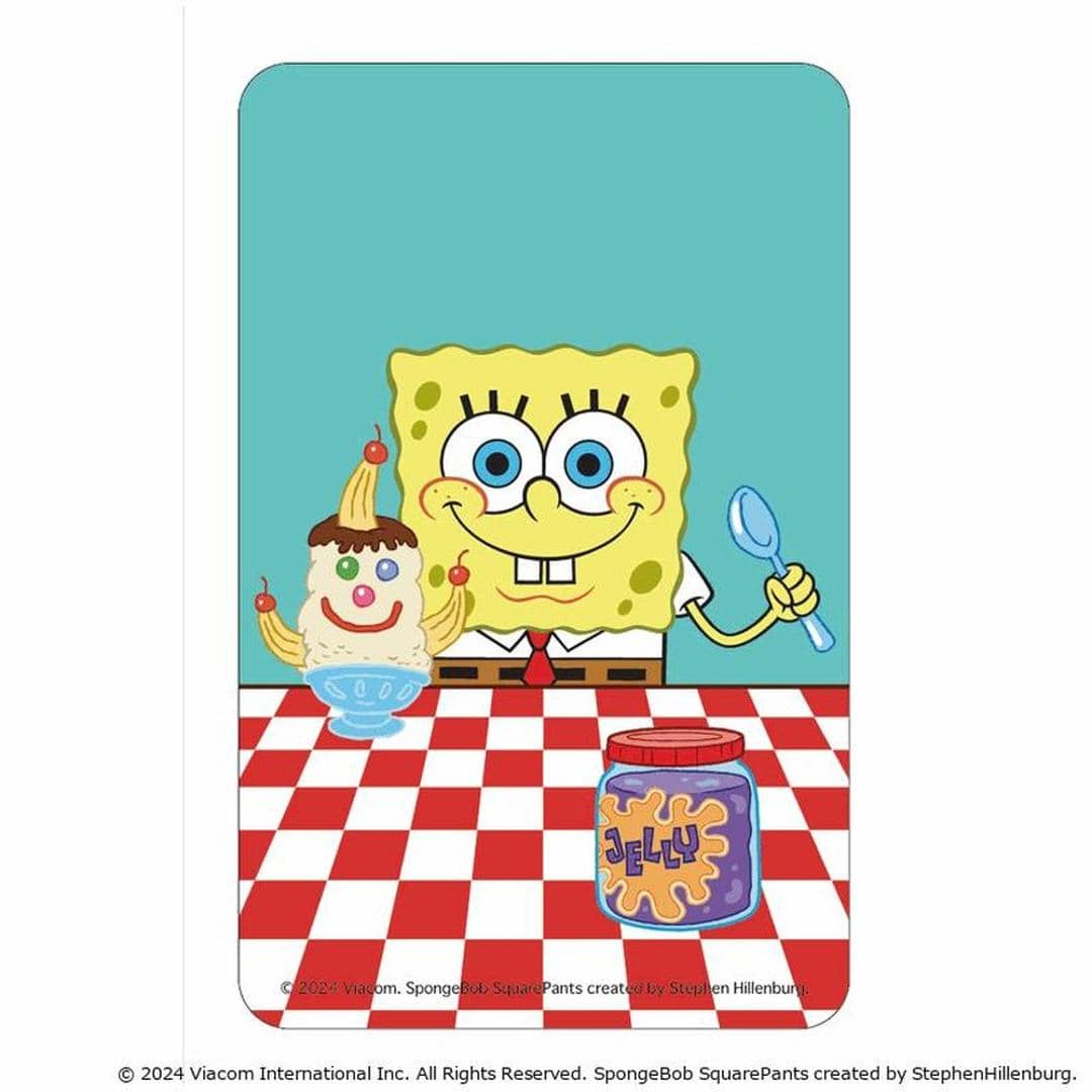 スポンジボブ グッズ 通販 スポンジ・ボブ ステッカー まじかる百貨店ステッカー 4947864063566 スポンジ・ボブ05 SpongeBob スマホステッカー シール ステッカーシール かわいい 可愛い おしゃれ キャラクター レンチキュラー 文房具 スポンジ・ボブ ・