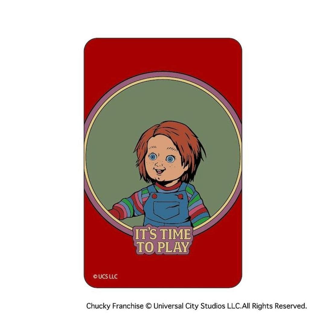 チャッキー グッズ 通販 CHUCKY ステッカー まじかる百貨店ステッカー 4947864075323 チャッキー01 スマホステッカー シール ステッカーシール 映画グッズ かわいい おしゃれ オシャレ キャラクター レンチキュラー チャイルドプレイ チャッキー ・