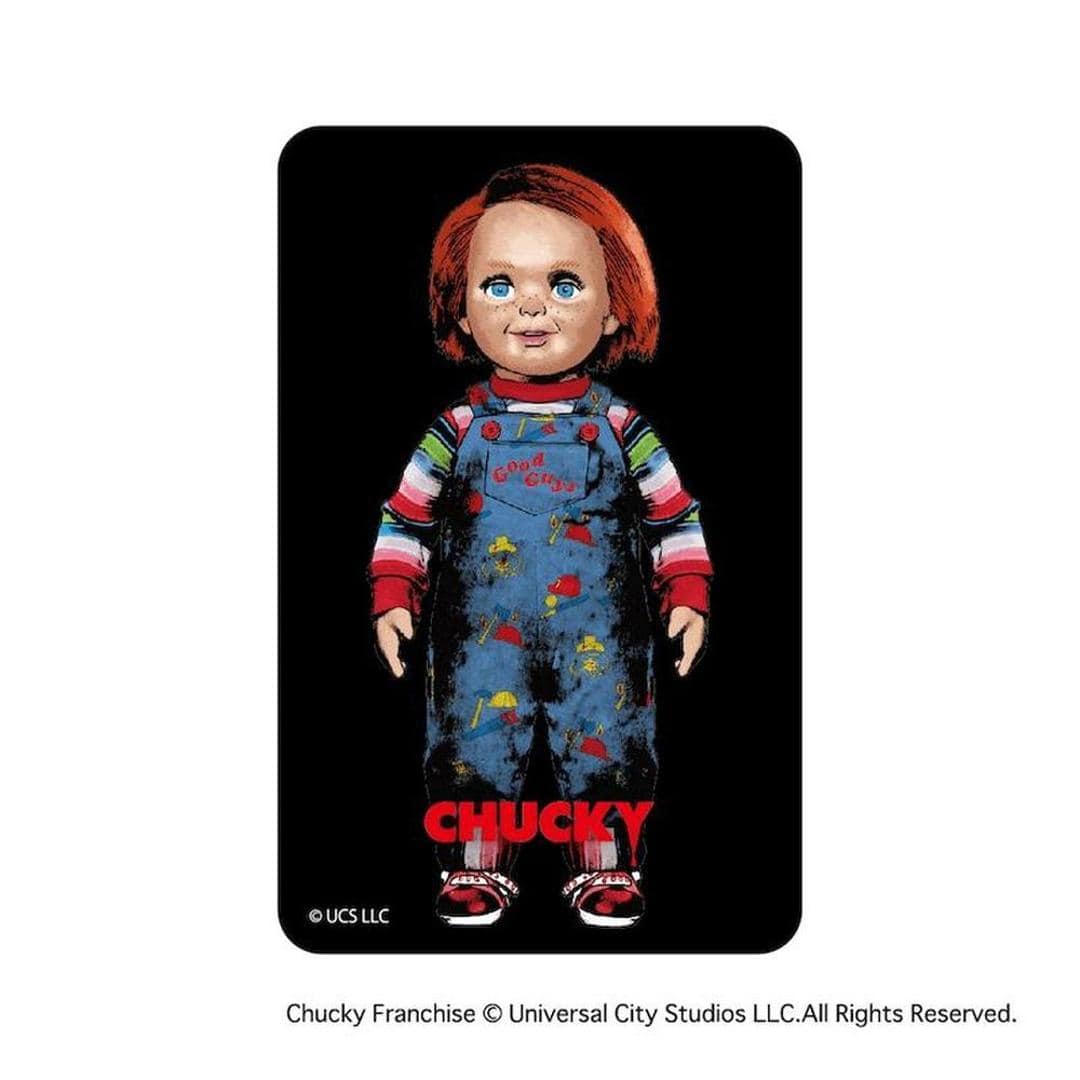チャッキー グッズ 通販 CHUCKY ステッカー まじかる百貨店ステッカー 4947864075347 チャッキー03 スマホステッカー シール ステッカーシール 映画グッズ かわいい おしゃれ オシャレ キャラクター レンチキュラー チャイルドプレイ チャッキー ・