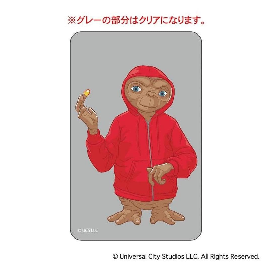 ET グッズ 通販 E.T. クリアカード まじかる百貨店クリアカード 4947864075576 the Extra Terrestrial01 スマホ 透明 カード 映画グッズ イーティー おしゃれ 推し活 キャラクター レンチキュラー コレクション ホビー E.T.1 ・