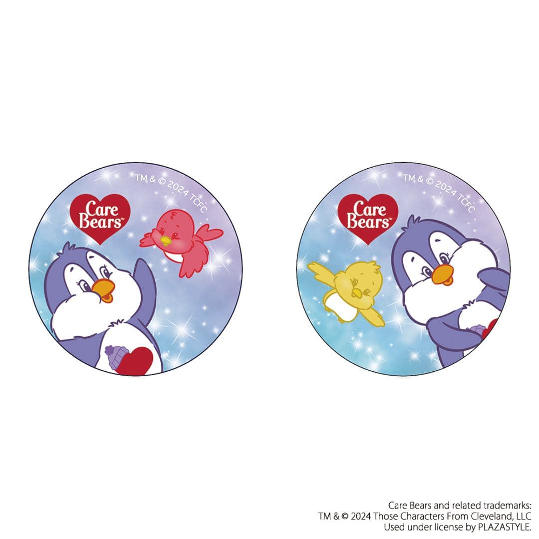 ケアベア グッズ 通販 Care Bears 缶バッジ まじかる百貨店缶バッジ 4947864074388 コージーハートペンギン 缶バッチ カンバッジ カンバッチ かわいい おしゃれ 可愛い レンチキュラー キャラクター 推しグッズ コレクション ケアベア ・