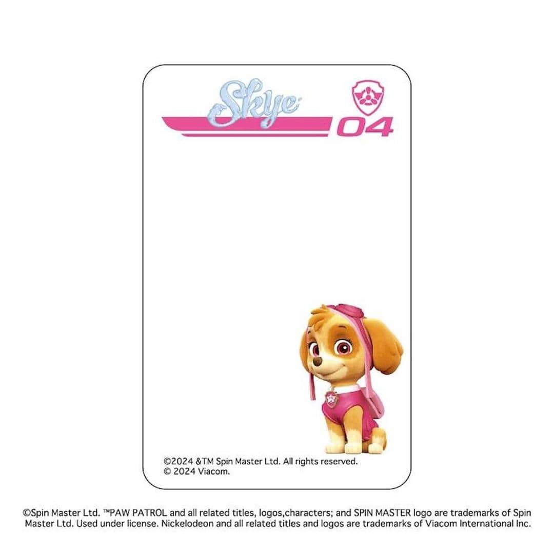 パウパトロール グッズ 通販 パウ・パトロール クリアカード まじかる百貨店クリアカード 4947864077600 パウ・パトロール03 スマホ裏 スマートフォン 透明 カード かわいい 可愛い カワイイ アニメグッズ キャラクター レンチキュラー ホビー パウ・パトロール ・