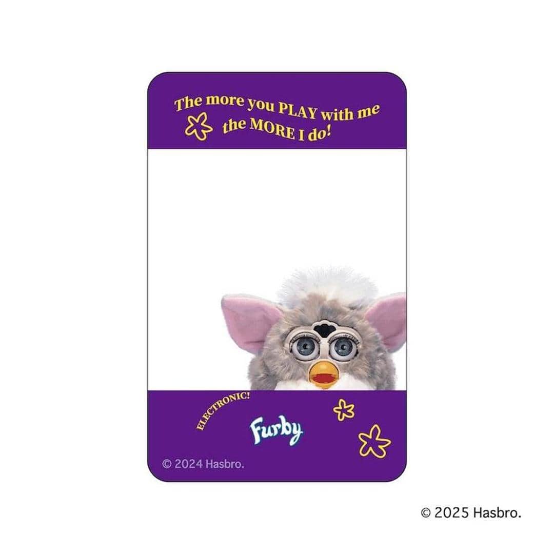 ファービー グッズ 通販 Furby クリアカード まじかる百貨店クリアカード 4947864079338 ファービー05 スマホ裏 スマートフォン 透明 カード おしゃれ かわいい オシャレ 可愛い カワイイ 推し活 キャラクター レンチキュラー ホビー ファービー ・
