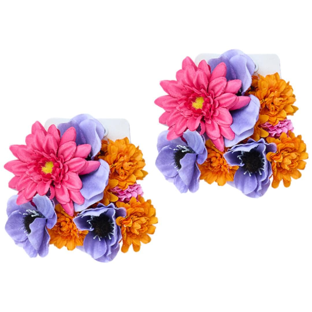 シューアクセサリー 通販 PERO COVER ペロカバー シューパーツ 装飾的アクセサリー シューチャーム シューズアクセサリー おしゃれ 上品 かわいい スニーカー 男女兼用 靴 くつ シューズ 簡単取付 靴アクセサリー ギフト プレゼント 贈り物 Flower/Mix/White ・