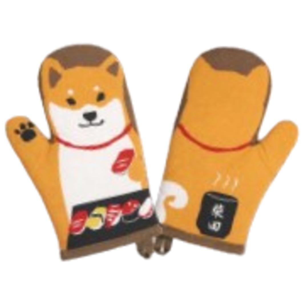 鍋つかみ ミトン 通販 キッチンミトン なぺつかみ 片手ミトン カフェミトン グリルミトン ウレタンフォーム pea pod ピーポッド キッチン用品 台所 キッチン かわいい 可愛い チェック おしゃれ オシャレ 雑貨 大人 ギフト 贈り物 すしですか/ブラウン ・