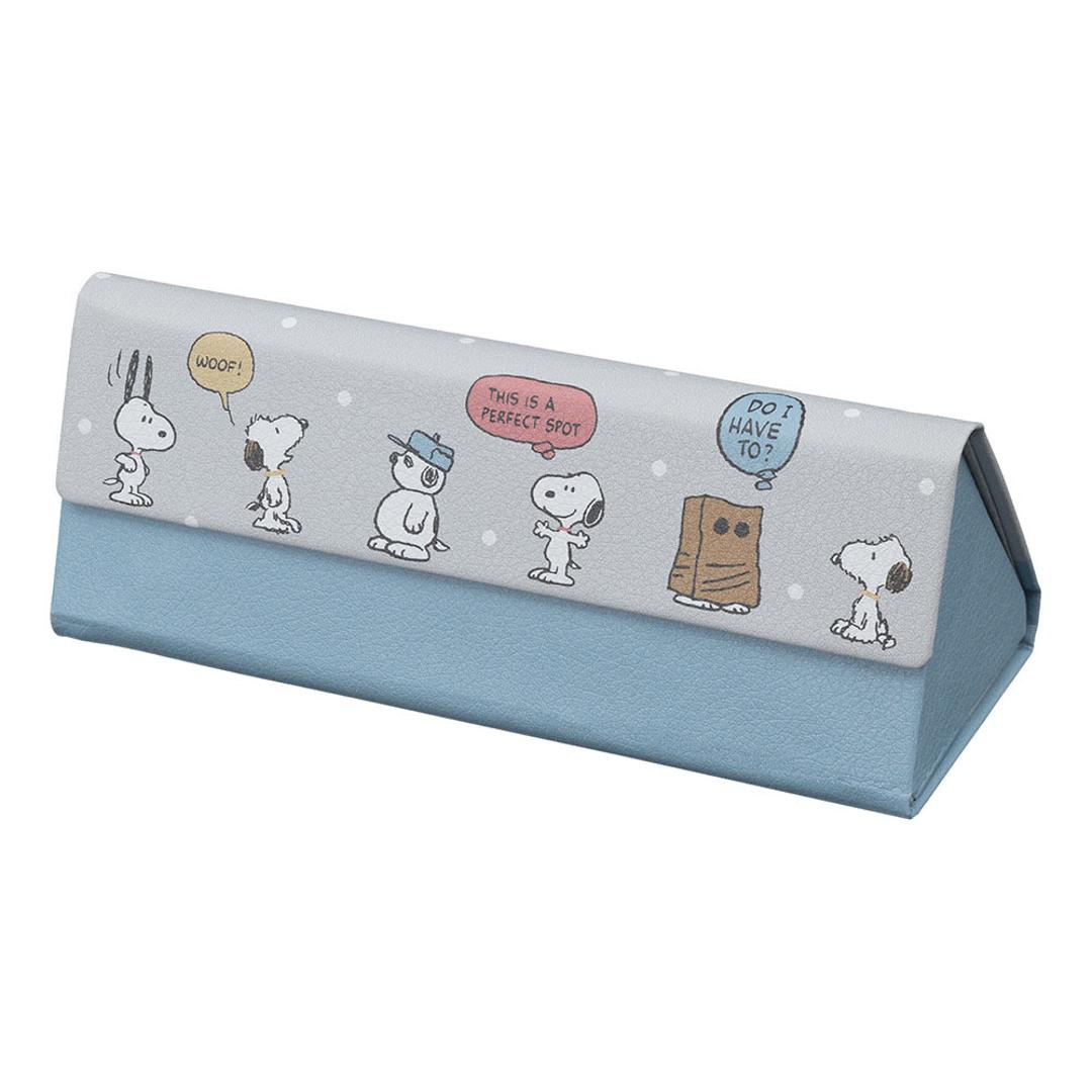 メガネケース おしゃれ 通販 大人 かわいい キャラクター ムーミン スヌーピー 眼鏡ケース めがねケース 折りたたみ スリム コンパクト クロス付き 眼鏡 メガネ めがね ケース サングラス マグネット 開閉 小物 スヌーピー/スヌーピー兄弟 ・