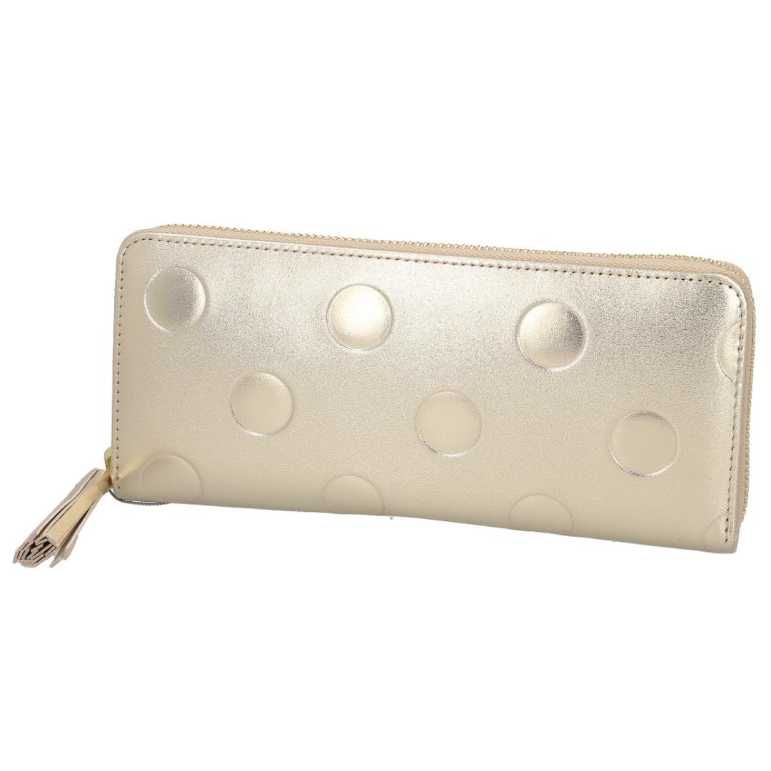 perche ペルケ 財布 08-06-03912 通販 長財布 ロングウォレット カードケース カード入れ カードウォレット じゃばら財布 クレジットカードケース レザー 牛革 レディース ブランド かわいい 大人 女性用 小銭入れあり レディース財布 ゴールド ・