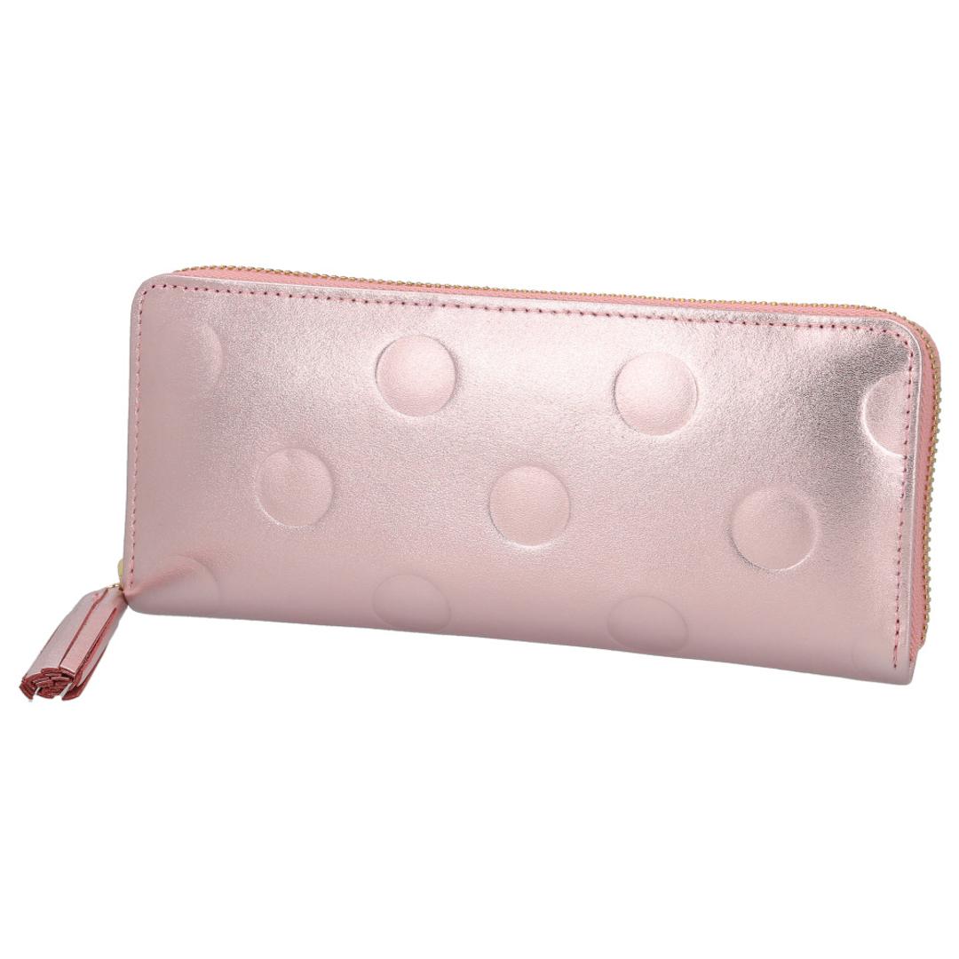 perche ペルケ 財布 08-06-03912 通販 長財布 ロングウォレット カードケース カード入れ カードウォレット じゃばら財布 クレジットカードケース レザー 牛革 レディース ブランド かわいい 大人 女性用 小銭入れあり レディース財布 ピンク ・