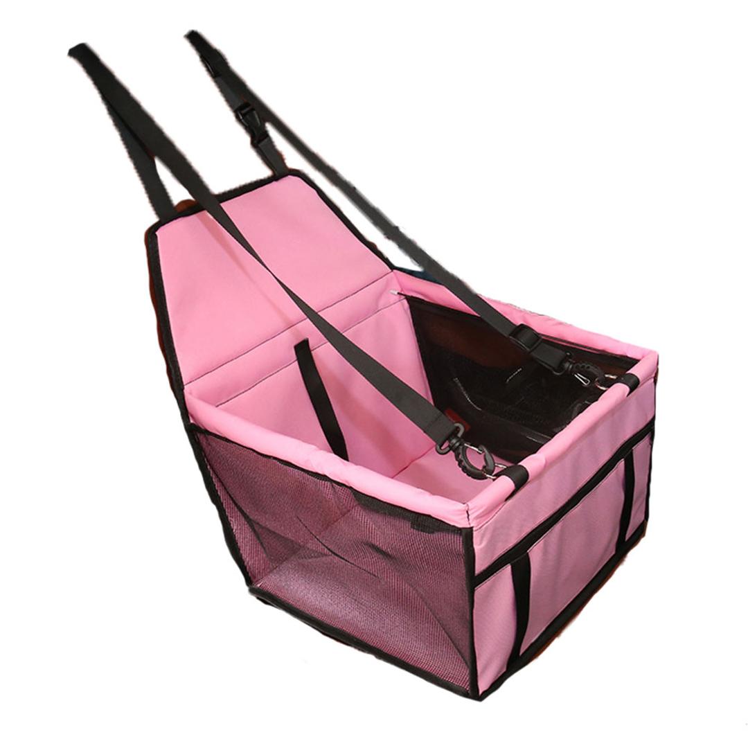 ドライブボックス 犬 猫 通販 小型犬 中型犬 ペット用 ドライブ ペットボックス 折りたたみ コンパクト 旅行 座席 アウトドア お出かけ カー用品 ドライブ用品 カーシート アウトドア ドライブ 犬用品 ペット用品 ピンク ・