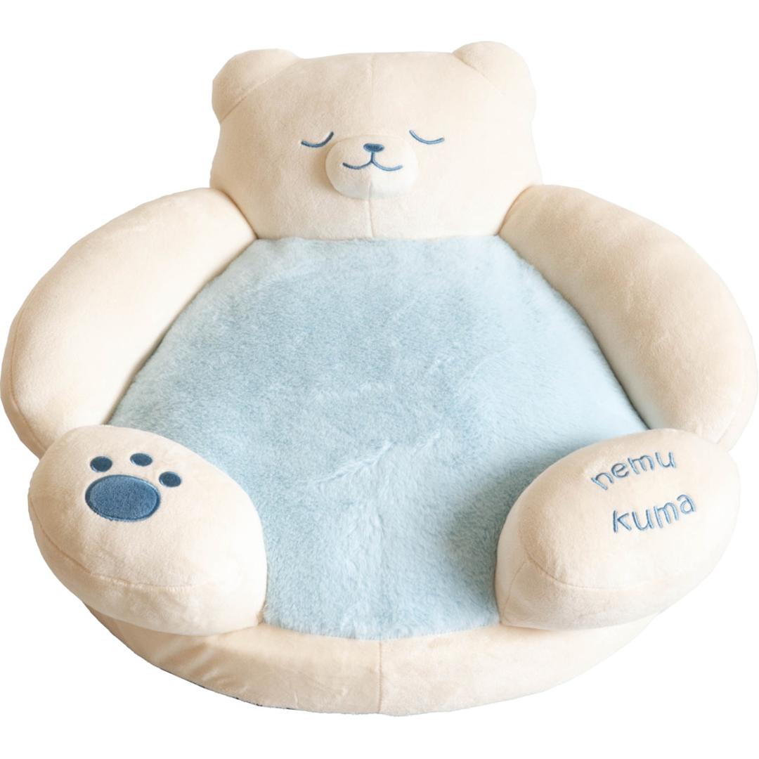 ペットベッド 通販 ペット ベッド 犬 カドラー 猫 クッション 猫ベッド ネコベッド 小型犬 ペット用 ふわふわ ふかふか ぬいぐるみ NATURAL design ナチュラルデザイン ネムクマベッド 可愛い かわいい おしゃれ しろくま ・