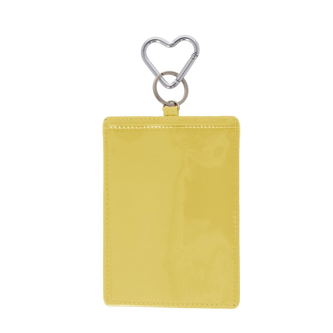 推し活 スタンドケース 通販 スタンド 写真立て フォトケース ケース キーホルダー フォト 写真 生写真 透明 クリア 持ち運び 推し 推し活グッズ オタ活 かわいい イエロー ・