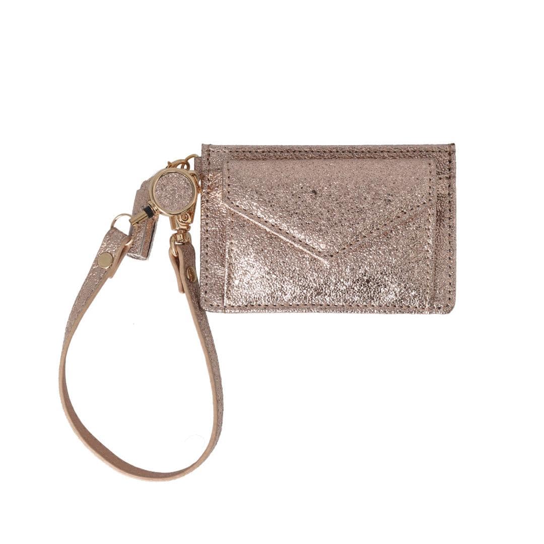 パスケース リール付き レディース 通販 定期入れ 定期券入れ パス ケース 女の子 小銭入れ コインケース 小物入れ 通勤 通学 おしゃれ かわいい シンプル 無地 合皮 大人可愛い Pisoraro ピソラロ PR36 レディースファッション 36.PINKGOLD ・