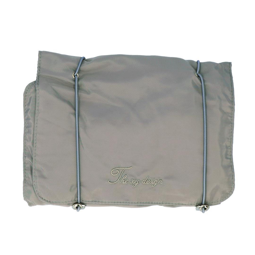 トラベルポーチ 通販 大容量 吊り下げ 化粧ポーチ 大きい シンプル 洗面用具 収納 小物入れ ケース 取り外し ポーチ 旅行 メッシュ おしゃれ かわいい グレー ・