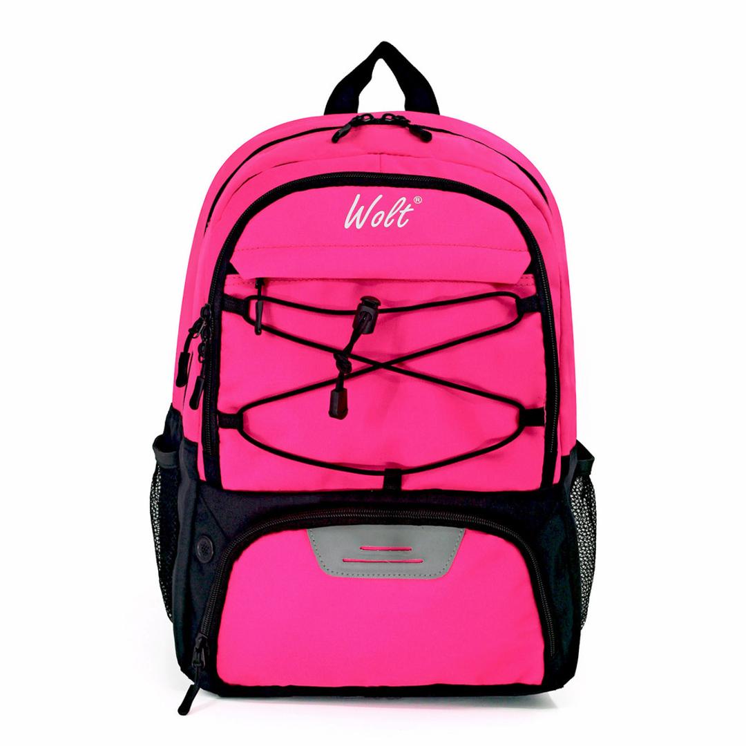 サッカーリュック ボール収納 通販 サッカーバッグ サッカーバック シューズバッグ シューズ リュクサック リュック サッカーボールリュック サッカーボールバッグ ジュニア バックバッグ リバッグ 大容量 多機能 おしゃれ 男女兼用 学生 スクールバッグ ピンク ・