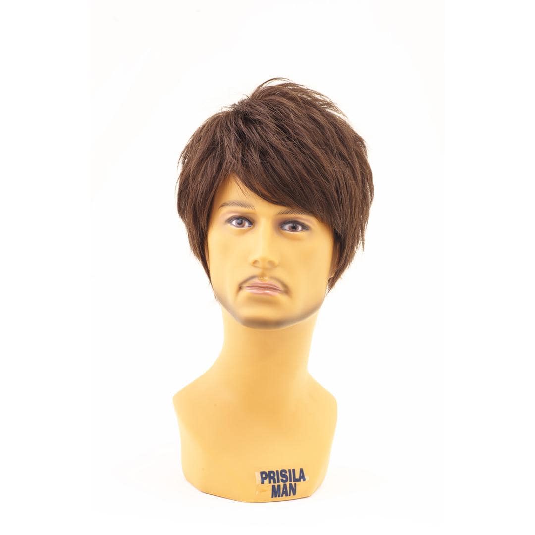 prisila プリシラ ウィッグ MA-100 メンズ 通販 オールウイッグ オールウィッグ フルウィッグ フルウイッグ 全頭かつら かつら ウイッグ メンズウィッグ カツラ 男性用 男性 PRISILA スタンダード ショート コスプレ おしゃれ 自然 AB.耐熱アッシュブラウン ・