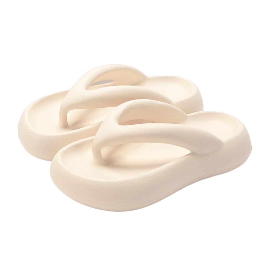 サンダル フリップサンダル 通販 ベーシックサンダル ビーチサンダル スリッパ ルームシューズ 厚底 フリップ 軽量 軽い 歩きやすい 疲れにくい メンズ レディース 着脱が簡単 夏 夏用 男女兼用 カジュアル 通気性 アウトドア お出かけ プール 海 ビーチ ホワイト 【即日発送】36-37(23-23.5cm)