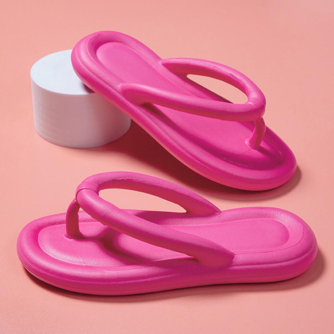 サンダル フリップサンダル 通販 ベーシックサンダル ビーチサンダル スリッパ ルームシューズ フリップ 軽量 軽い 歩きやすい 疲れにくい メンズ レディース 着脱が簡単 夏 夏用 男女兼用 カジュアル 通気性 アウトドア お出かけ おでかけ ビーチ 海 ローズピンク 【即日発送】36-37(23-23.5cm)