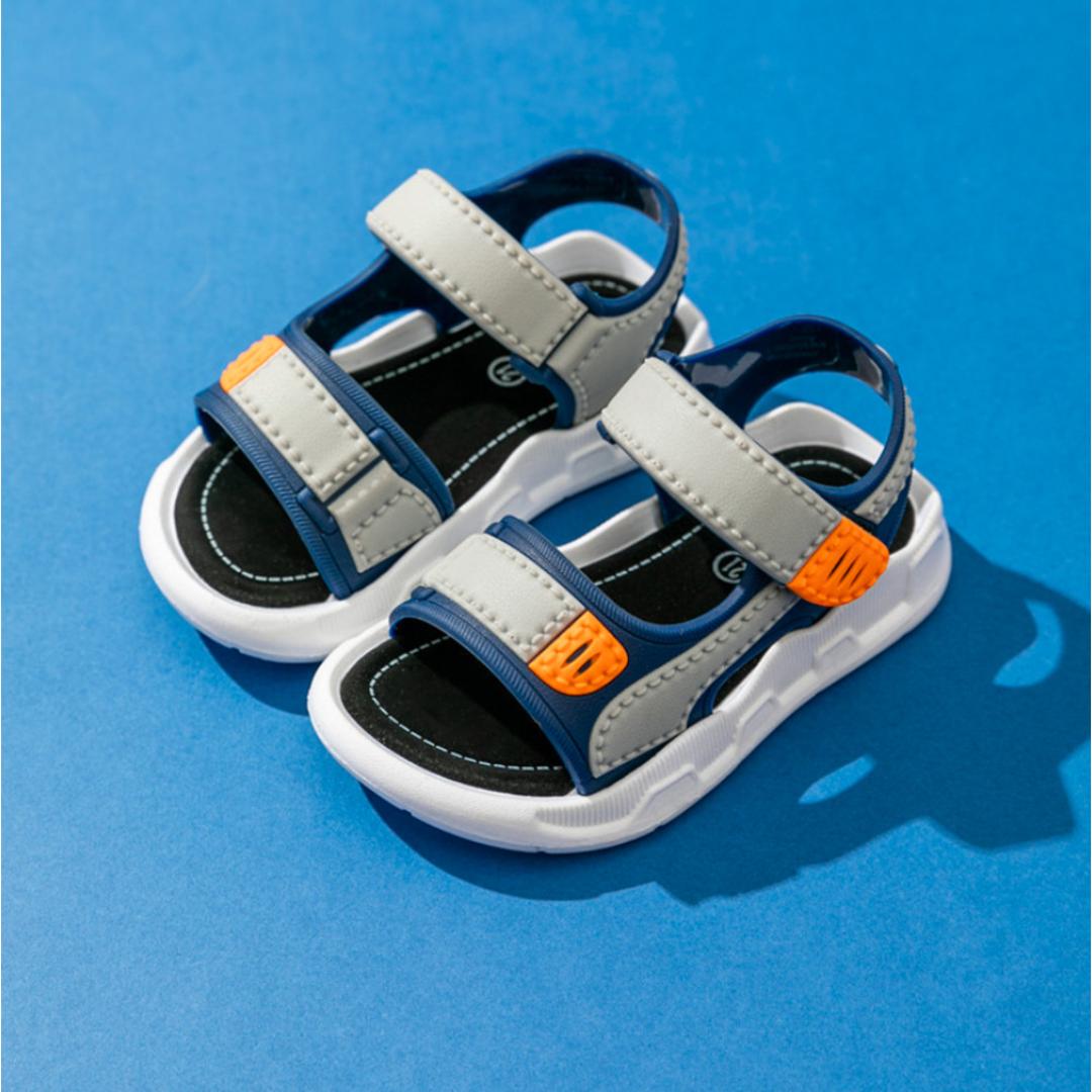 スポーツサンダル キッズ 通販 サンダル 子供 キッズサンダル スポサン 男の子 女の子 子ども こども シューズ 靴 くつ ビーチサンダル 軽量 ストラップ 小学生 幼稚園 アウトドア キャンプ 川遊び 水遊び プール 歩きやすい おしゃれ 夏 子供靴 ネイビー 26(15cm)