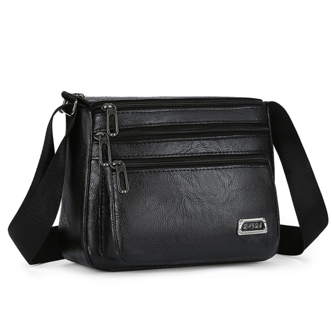 ショルダーバッグ 小さめ 斜めがけ メンズ 通販 ショルダーバック ショルダー バッグ 斜めがけ バック 斜め掛けバッグ 斜めがけバッグ 合皮 横型 かっこいい シンプル カジュアル 無地 通勤 通学 サブバッグ 旅行 自転車 アウトドア メンズバッグ ブラック ・