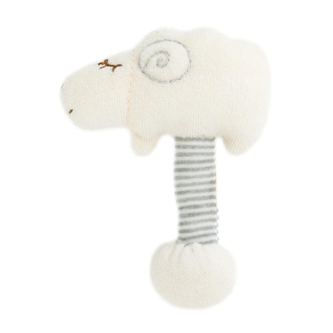 pompkins baby カエル 通販 がらがら ガラガラスティック 鈴入り かえる 蛙 POMPKINS ポプキンズ ハンドメイド オーガニックコットン100% 赤ちゃん 磯企画 ハンドメイド おもちゃ 日本製 出産祝い プレゼント ギフト ベビー用品 ひつじ ・