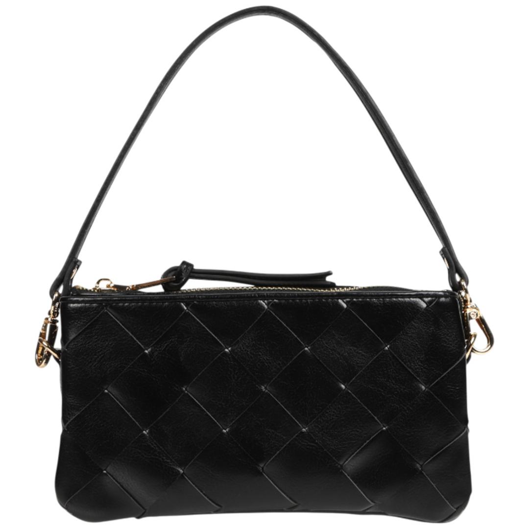 ピソラロ pisoraro 財布 ポシェット 通販 お財布ショルダー ピソラロ財布 お財布ポシェット スマホポシェット ミニショルダーバッグ ミニバッグ ウォレットバッグ パーティバッグ バッグ バック おしゃれ 大人 可愛い きれいめ オシャレ PR176 BLACK ・