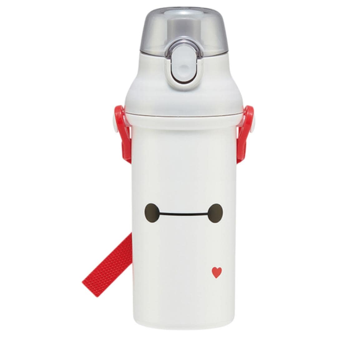 水筒 キャラクター キッズ 480ml 通販 直飲み 食洗機 かわいい ワンタッチ 子供 子ども 男の子 女の子 食洗機対応 軽量 子供用水筒 マグボトル SKATER スケーター かっこいい 可愛い 幼稚園 小学生 ショルダーベルト おしゃれ ギフト ベイマックス25 ・