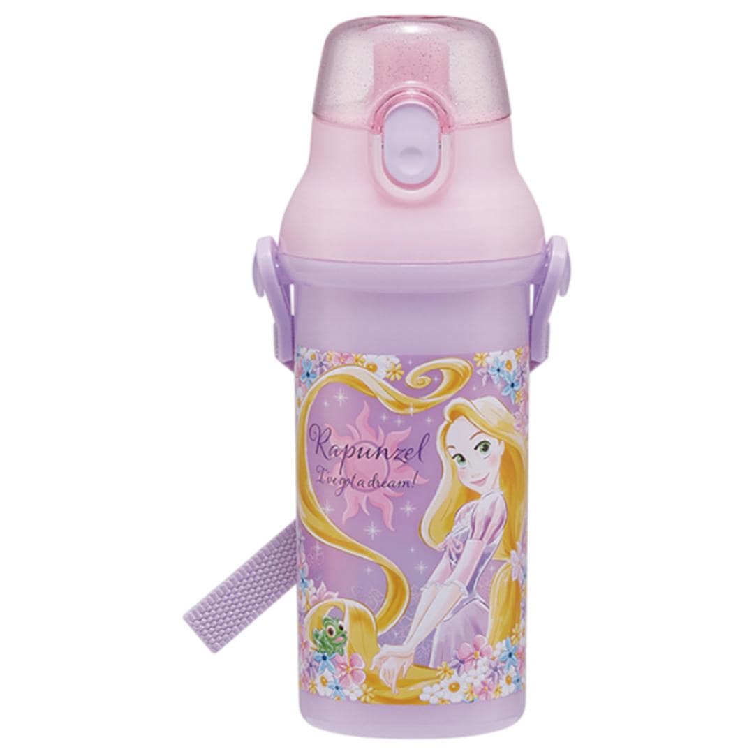 水筒 キャラクター キッズ 480ml 通販 直飲み 食洗機 かわいい ワンタッチ 子供 子ども 男の子 女の子 食洗機対応 軽量 子供用水筒 マグボトル SKATER スケーター かっこいい 可愛い 幼稚園 小学生 ショルダーベルト おしゃれ ギフト ラプンツェル25 ・