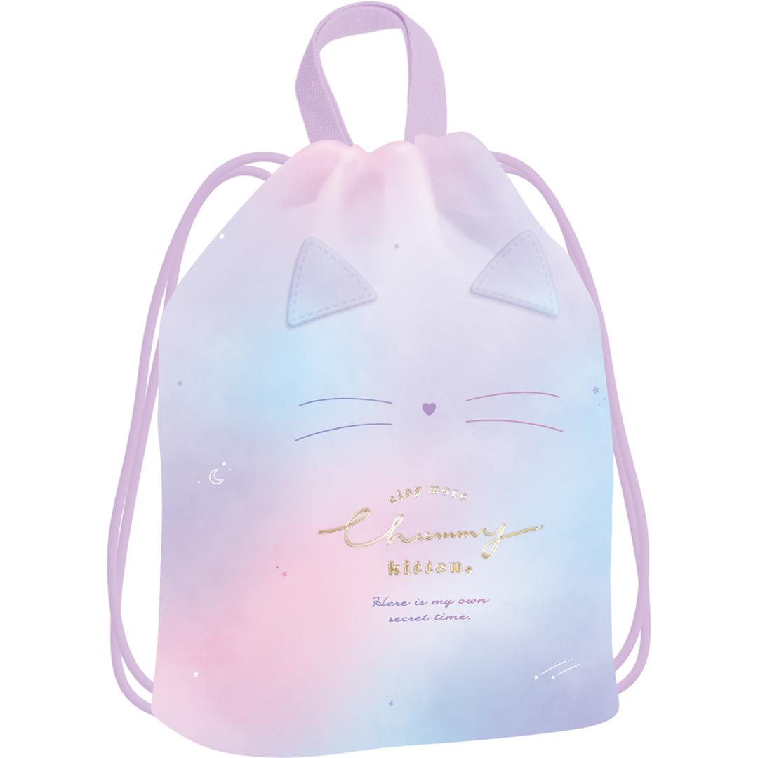 体操服入れ 女の子 通販 体操着入れ 体操着袋 ナップサック 体操服 体操着 巾着 巾着バッグ 巾着袋 保育園 幼稚園 小学生 小学校 ナップザック リュック キッズ 子供 入園準備 入学準備 入学祝い 卒園 ギフト キッズファッション チャミーキトゥン ・