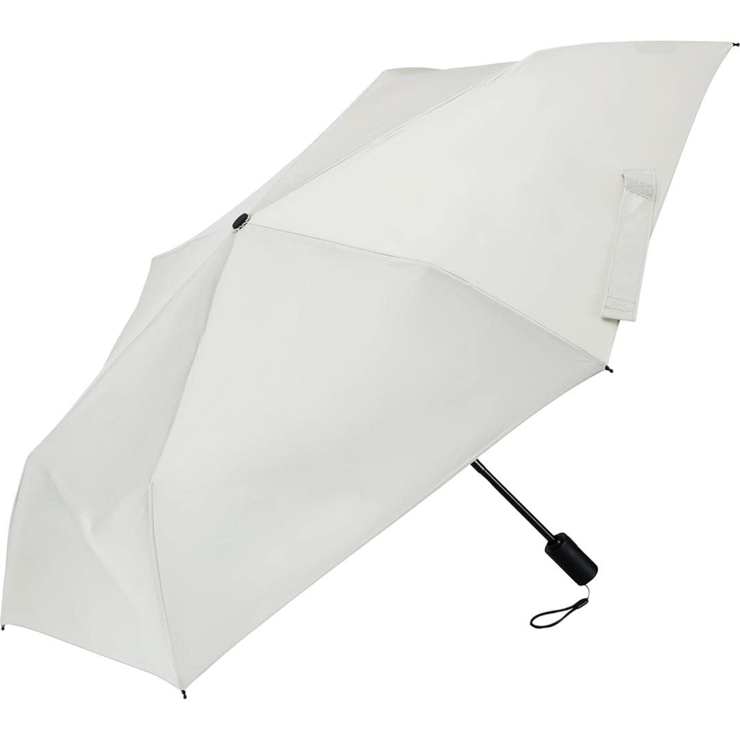 折りたたみ傘 メンズ 軽量 ワンタッチ 通販 ウォーターフロント 折り畳み傘 傘 折りたたみ かさ 折り畳み 雨傘 レディース 自動開閉 晴雨兼用 軽い 親骨 55cm 通勤 通学 UVカット クイックシャット 晴雨兼用傘 レディース雨傘 フェザーグレー ・