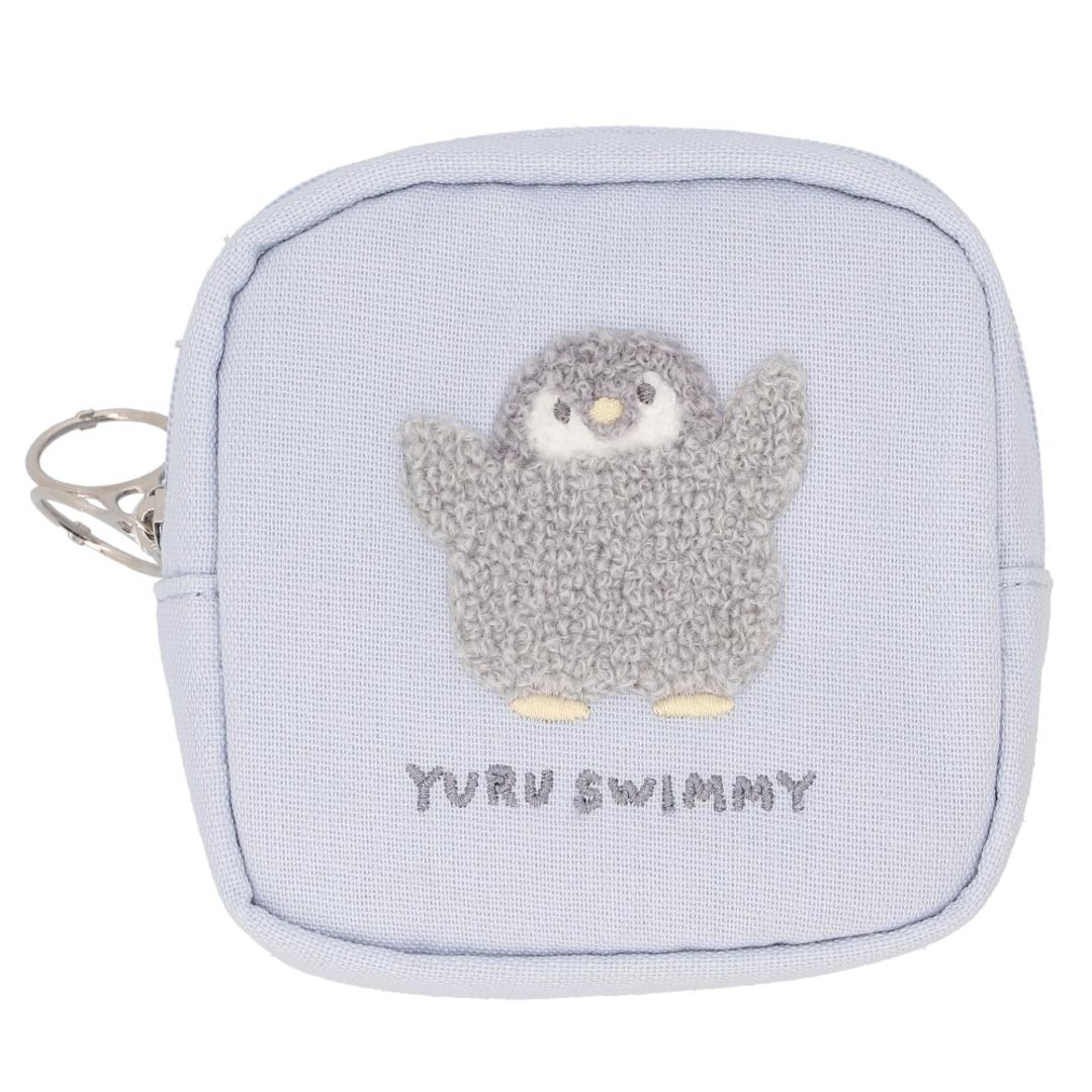 クーリア ポーチ ミニポーチ 通販 化粧ポーチ コスメポーチ ダブルファスナー メイクポーチ ミニサイズ 小物入れ 小さめ レディース 女性 女の子 コンパクト リップ 化粧品 可愛い かわいい おしゃれ オシャレ 持ち運び 旅行 ギフト 贈り物 イヤホン ゆるすいみーぺんぎん ・