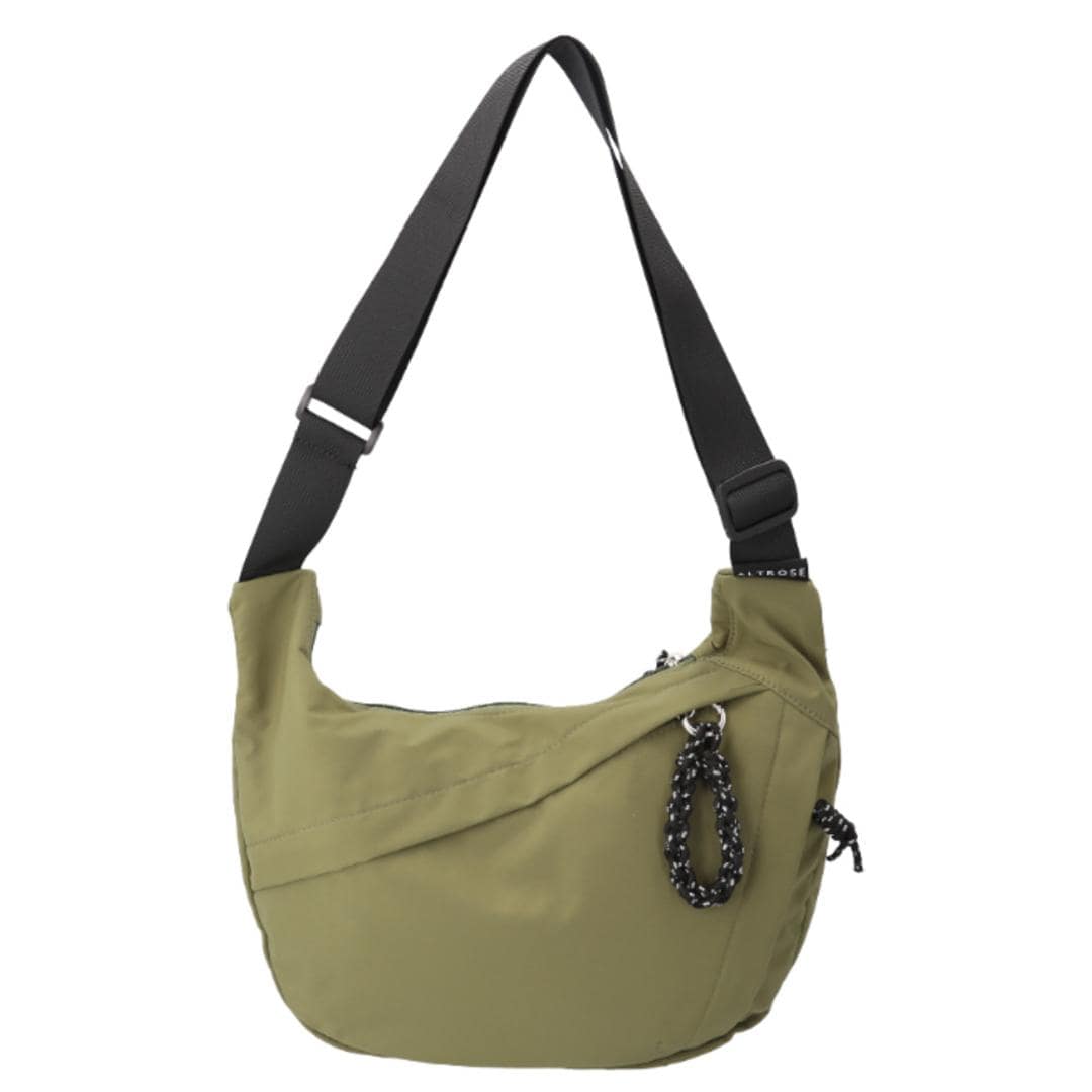 ショルダーバッグ ナイロン ミニ 軽量 多収納 レディース 通販 ショルダーバック 斜めがけバッグ マザーズバッグ 小さめ 軽い メンズ シンプル 無地 アウトドア スポーツ 旅行 サブバッグ おでかけ 男性 女性 男子 女子 250153 男女兼用バッグ KHAKI ・